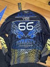 Hk Army Dynasty Long Sleeve Paintball Jersey Yee 66 Black Blue Yellow