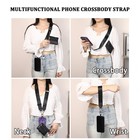Crossbody Body Phone Holder For Women  New Phone Strap With Zippered Pouch  A   