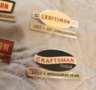 Lot Of Craftsman Tools Lapel Hat Pins Pinbacks Anniversary 1977 1952 2002 1927