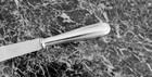 Perles By Christofle France Silverplate 8  Cheese Knife With Stainless Blade