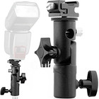 Universal Metal Mount Flash Hot Shoe Umbrella Holder Mount Bracket For Soft Umbr