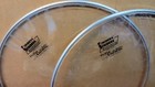 2 Pair Ludwig Striders Snare Resonant Thin 15 Inch Drum Head Vtg Nos 