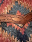 Tooled Leather Tripping Collar