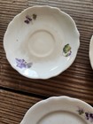 Antique Child China tea Set-porcelain-handpainted Violets-floral-17pc
