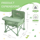 Portable Baby Chair portable 3-in-1 Baby Booster Seat With Tray folding Toddler 