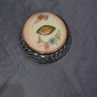 Vintage Vanity Glass Powder Jar