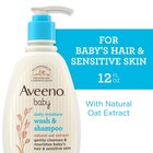 Aveeno Baby 2-in-1 Wash   Shampoo 2-pack  Oat Extract 12oz