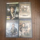 Lord Of The Rings Hobbit Dvd Lot Fellowship Return Of The King Fantasy - Read