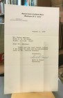 Pristine  Justice John Paul Stevens Signed U S Supreme Court Chambers Card  Mint