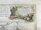 Southeast Asia 1771 Bonne Lattre Large Antique Map In Colors 18th Century 