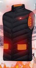 Usb Electric Heated Vest Jacket 4-zone - Up To 149  f Adult Xs - Extra Small 15z
