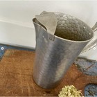 Vintage Pitcher Hammered Aluminum Hand Forged Everlast Metal