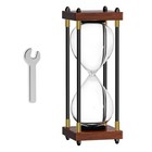 Fillable 10  Wooden Hourglass - Diy Sand Timer For Wedding Unity Ceremony  Antiq