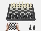 Magnetic Travel Chess Set Mini Portable Folding Board Game Pocket Size 5 9  