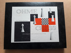 Rare Vtg 1960 Herman Ohme Chess Pieces - No  108 - Mcm - Full Set In Great Shape