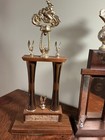 Vintage Metal Topper Motorcycle Trophy Lot -  1960s