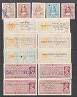India Saurashtra State Collection Of 30 Different Overprinted Stamps 