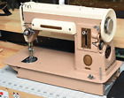 Vintage Two Tone Singer 301a Sewing Machine Portable Tested   Serviced  video 