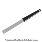 Eastrock Guiro Scraper 12 Inch Latin Percussion Professional Narrow  Black 2