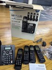 Panasonic Kx-tg6645 Dect 6 0 Plus 4 Handset Cordless Phone System Complete