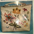 Vintage Hiawatha Crewel Embroidery Carry-all Bag Kit
