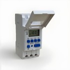 Digital Lcd Programmable Weekly Timer  220v 30a Time Relay Switch Din Rail Mount