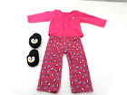 American Girl Doll Retired Just You Winter Pajamas Penguin Set Outfit N Slippers