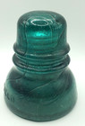 Vintage Large Brookfield Blue Glass Insulator