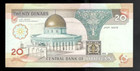 Jordan  1992  20 Dinars  P-27  Crisp Unc 