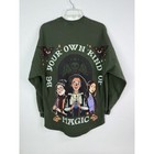 Disney Spirit Jersey Women s Small Top Hocus Pocus Long Sleeve Shirt Green