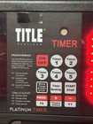 Title Boxing Platinum Professional Fight   Gym Timer W  Stand -no Remote working