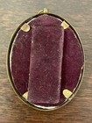 Gorgeous Antique Portrait Miniature 18th Century Elder Old Women Bonnet Details