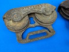 Antique Myers Sure Grip Barn Door Rollers  Working Properly  Old Barn Hardware