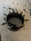 Rare 1980s Leather Motley Crue Style Gauntlet Wristband Spikes   Buckle