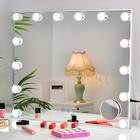 Hollywood Vanity Mirror W  14 Led Bulbs  Touch Control  Magnifier  Gift 20 x16 
