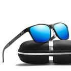 Uv400 Men s Aluminium Frame Polarized Colored Sunglasses Driving Outdoor Fishing