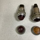 4 Vintage Dialco Ny Panel Indicator Lights Lamp Industrial Lights Extra Lenses