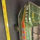 Vintage  Japan Tin  Litho Us Army 2012 Vertol 107 Helicopter Friction Car