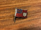 Rare Vintage British English Commonwealth Flag Souvenir Enamel Lapel Pin Canada