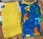 Boys Pokemon Pikachu Pajama Set  2 short Sleeve shorts Sz 10
