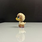 Rare Authentic Hasbro Littlest Pet Shop Lps Brown Lamb  1697 With Pinkbow Woolma