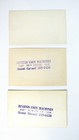 Three Nos Original Wurlitzer Jukebox Operator Cards From Ruginis Novelty Co 