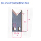 Automatic Computer Wire Stripping Peeling Blade Tungsten Carbide Blade 2pcs