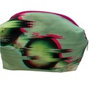 New clinique 8 Pcs Travel Size Makeup Deluxe Sample Gift Set Green Bag Unopened 
