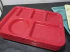 Vintage Lucite Bakelite Cafeteria Tray Trays Silite Arrowhead Tucker Lot Of 13