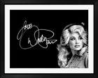 Dolly Parton Framed Signed 8 X 10 Photo - Autographed Country Music