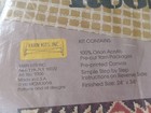 Vintage 1977 Latch Hook Rug Yarn Kits Inc  24  X 34  Area Rug Southwest Unused