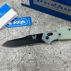Benchmade 940 Osborne Jade G-10 reverse Tanto folding Knife