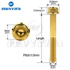 Ti Bolt M6 Flange Hex Head Screw 10 15 2025 30 35 40 45 50 55 60 75 80 90 100mm