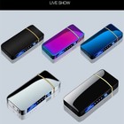 Lighter Rechargeable Plasma Windproof Usb Electric Flameless Dual Arc Cigarette